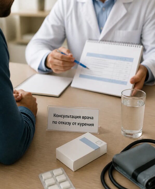 Консультация врача по отказу от курения для взрослых в Чебаркуле